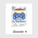 Recherche de de handball autocollants Balle