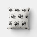Recherche de loup dans la neige coussins Hiver