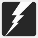 Recherche de éclair blanc autocollants Flash