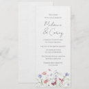 Recherche de verticales 10x23 mariage invitations Floral