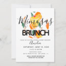 Recherche de mimosa brunch invitations Moderne