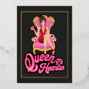 Recherche de reines invitations Noir