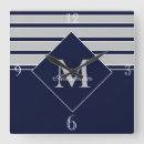 Recherche de navy horloges Monogramme