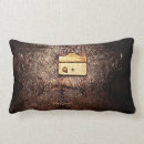 Recherche de cuir vintage coussins Rétro