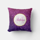 Recherche de scintillant coussins Violet