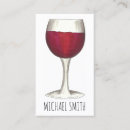 Recherche de sommeliers cartes visite Barman