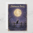 Recherche de chat noir halloween invitations Octobre