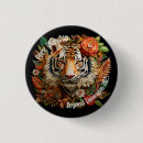 Recherche de tigres badges Pour elle