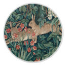 Recherche de tapisserie boutons et poignées de porte William morris