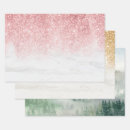 Recherche de or brillant papier cadeau Ombre