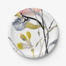 Recherche de fleurs assiettes Floral