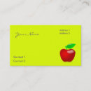 Recherche de jaune fluorescent cartes visite Simple