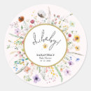 Recherche de décoration baby shower fille autocollants Bébé en fleurs