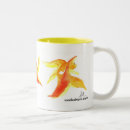 Recherche de goldfish tasses Poisson rouge