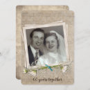 Recherche de vieille photo invitations Vintage