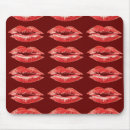 Recherche de baiser rouge à lèvres tapis souris Bouche