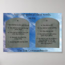 Recherche de 10 commandements posters Dix