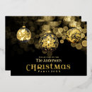 Recherche de de famille noël invitations Feuille d'or