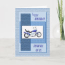Recherche de motocycle vœux cartes Rétro