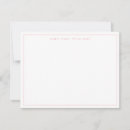 Recherche de rose clair cartes postales Minimaliste
