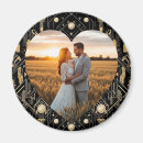Recherche de vintages de mariage magnets Élégant