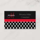 Recherche de point rouge cartes visite Tendance