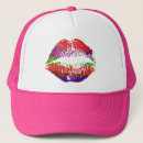Recherche de lèvre casquettes Embrasser