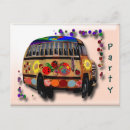 Recherche de bus invitations Hippie