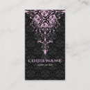 Recherche de floral vintage cartes visite Rose