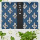 Recherche de héraldique cuisine linges Fleur de lis