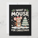 Recherche de souris noël cartes Vacances