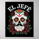 Recherche de motif mexicain posters Squelette
