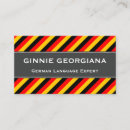 Recherche de allemande cartes visite Professeur