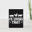 Recherche de drôles de barbecue vœux cartes Jardin