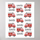 Recherche de fire truck posters Camion à incendie