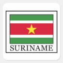 Recherche de surinam autocollants Drapeau