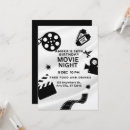 Recherche de movie night invitations Noir