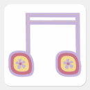 Recherche de feuilles de musique autocollants Illustration