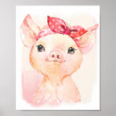 Recherche de cute pig posters Piglet