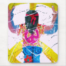 Recherche de peace sign tapis souris Hippy