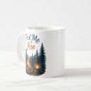 Recherche de le feu de camp tasses Forêt