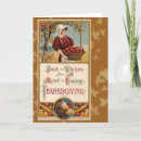 Recherche de vintage thanksgiving vœux cartes Dinde