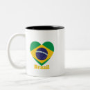 Recherche de drapeau brésil tasses Amérique du sud