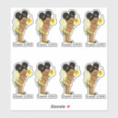 Recherche de baby shower ethnique autocollants Abeille