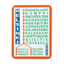 Recherche de métro magnets Typographie