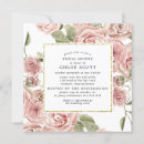 Recherche de feminine bridal shower invitations Botanique
