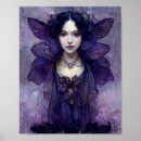 Recherche de fée gothique posters Femme