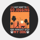 Recherche de jogging autocollants Exécution