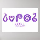 Recherche de maori posters Koru