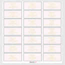 Recherche de vinyl mariage autocollants Adresse imprimée minimale